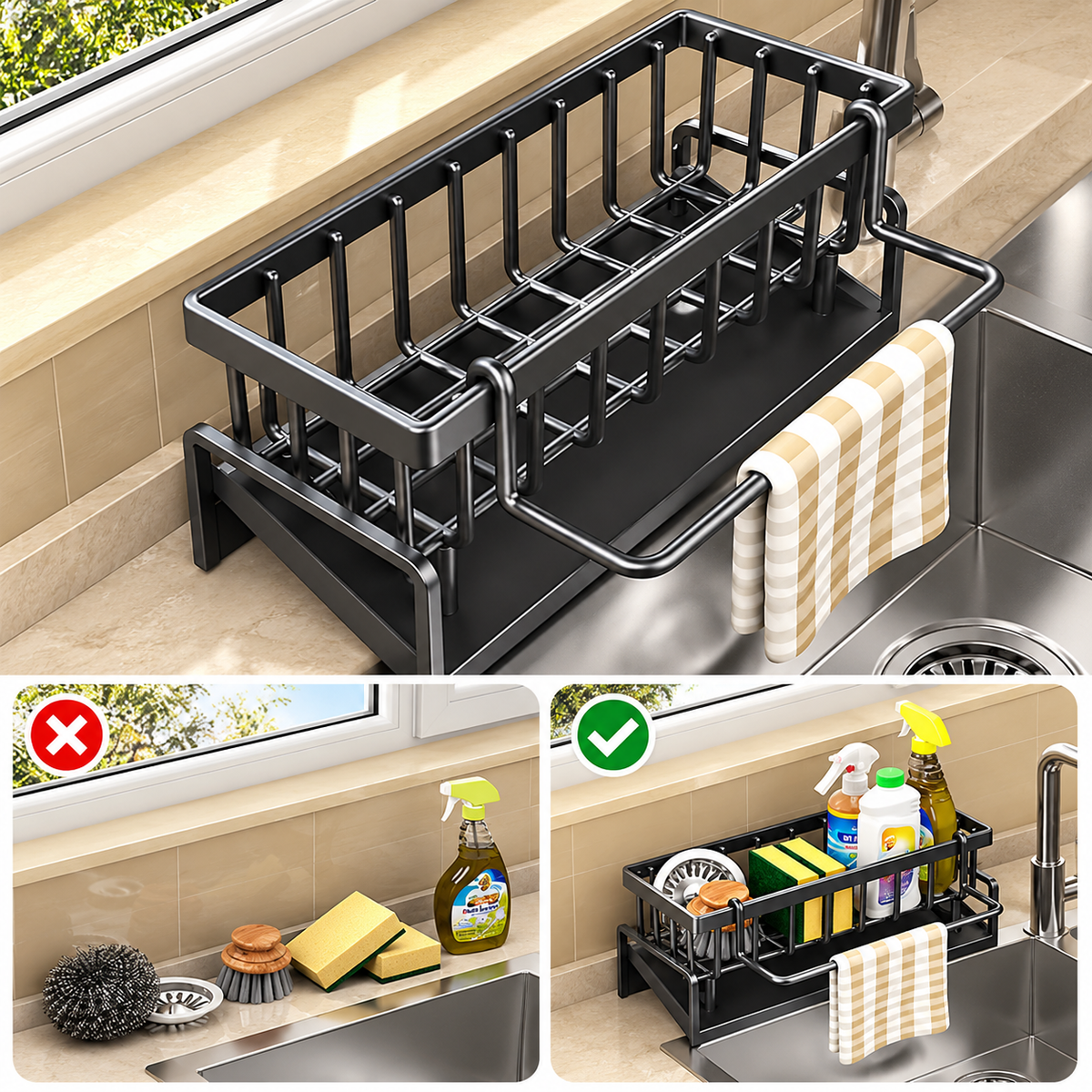 Sink Side Organizer